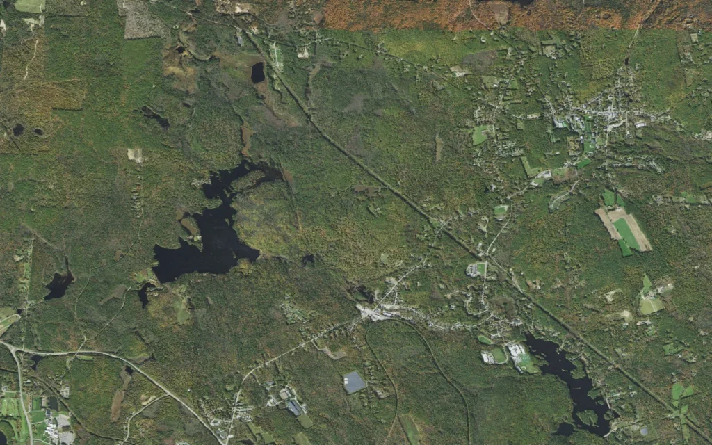 HVAC service area in South Ashburnham