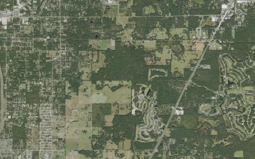 HVAC service area in South Brooksville