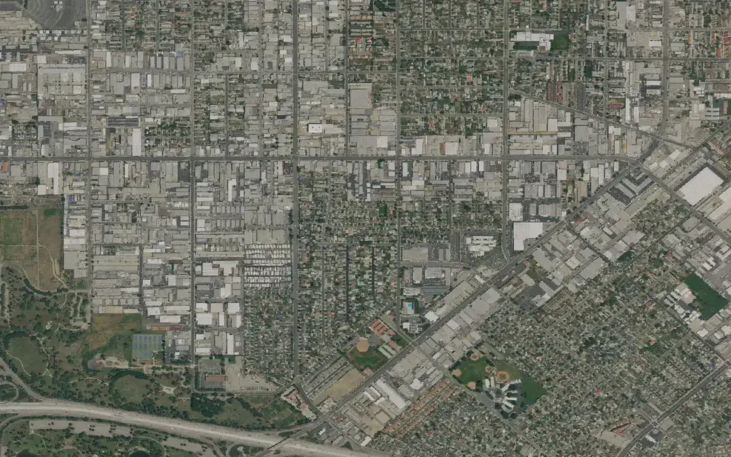 HVAC service area in South El Monte