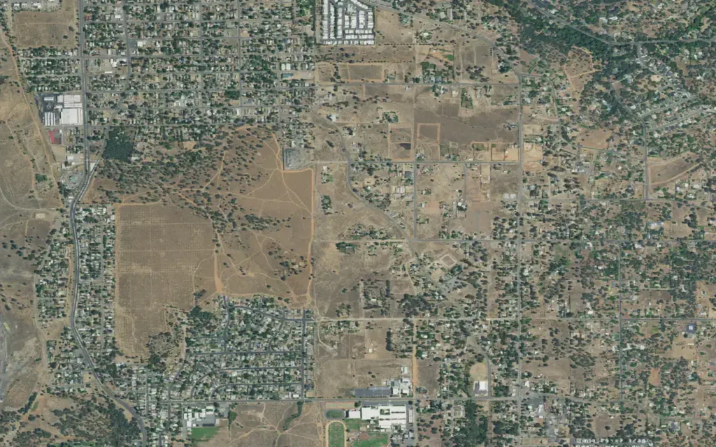 HVAC service area in South Oroville
