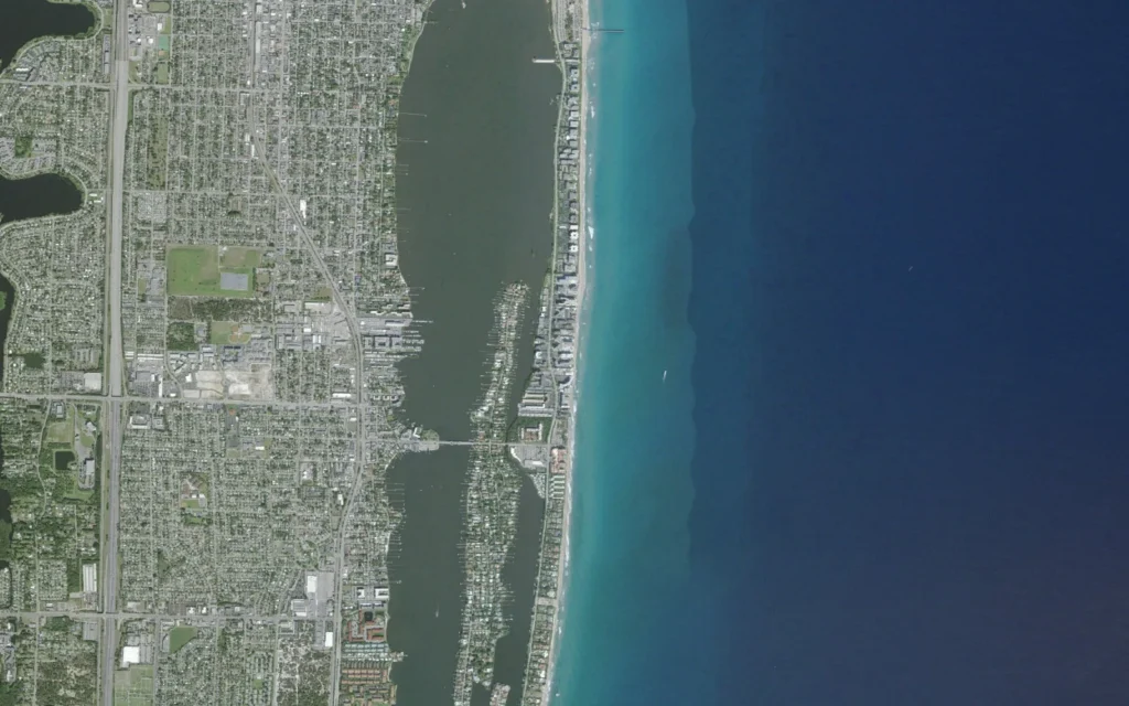 HVAC service area in South Palm Beach