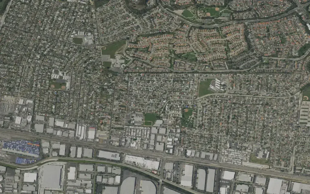 HVAC service area in South San Jose Hills