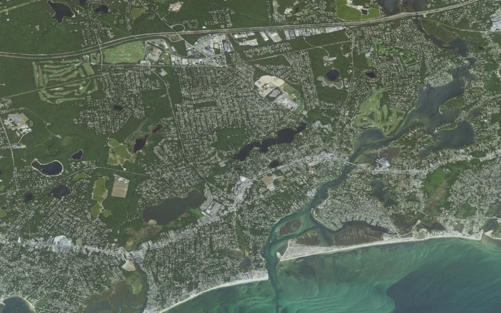 HVAC service area in South Yarmouth