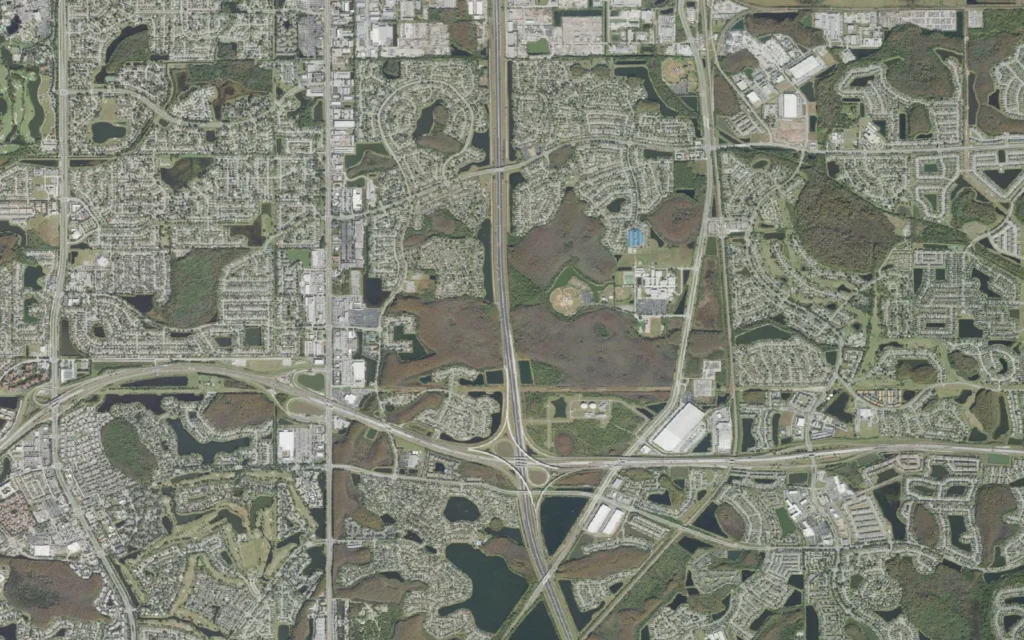 HVAC service area in Southchase