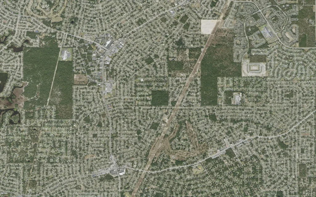 HVAC service area in Spring Hill