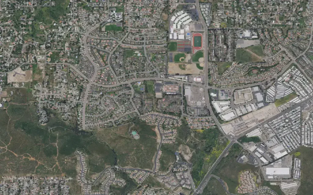 HVAC service area in Spring Valley (San Diego County)