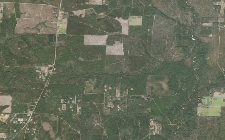 Aerial view centered on Springhill, Florida