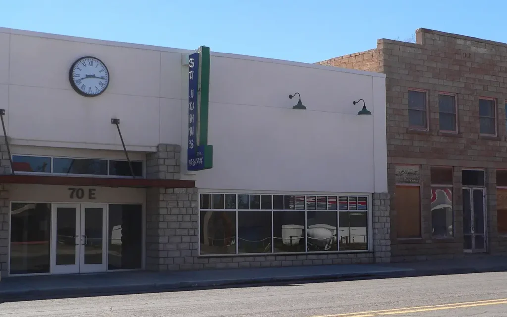 HVAC service area in St. Johns