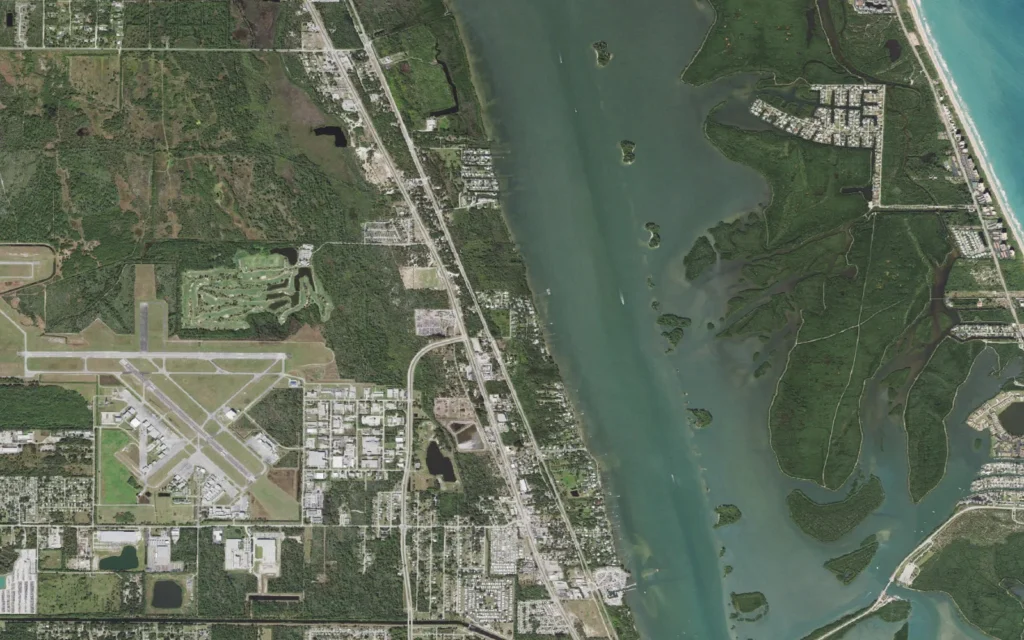 HVAC service area in St. Lucie Village