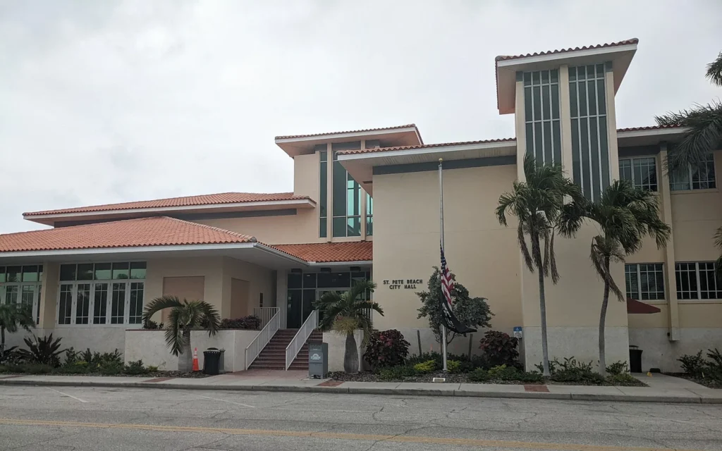HVAC service area in St. Pete Beach