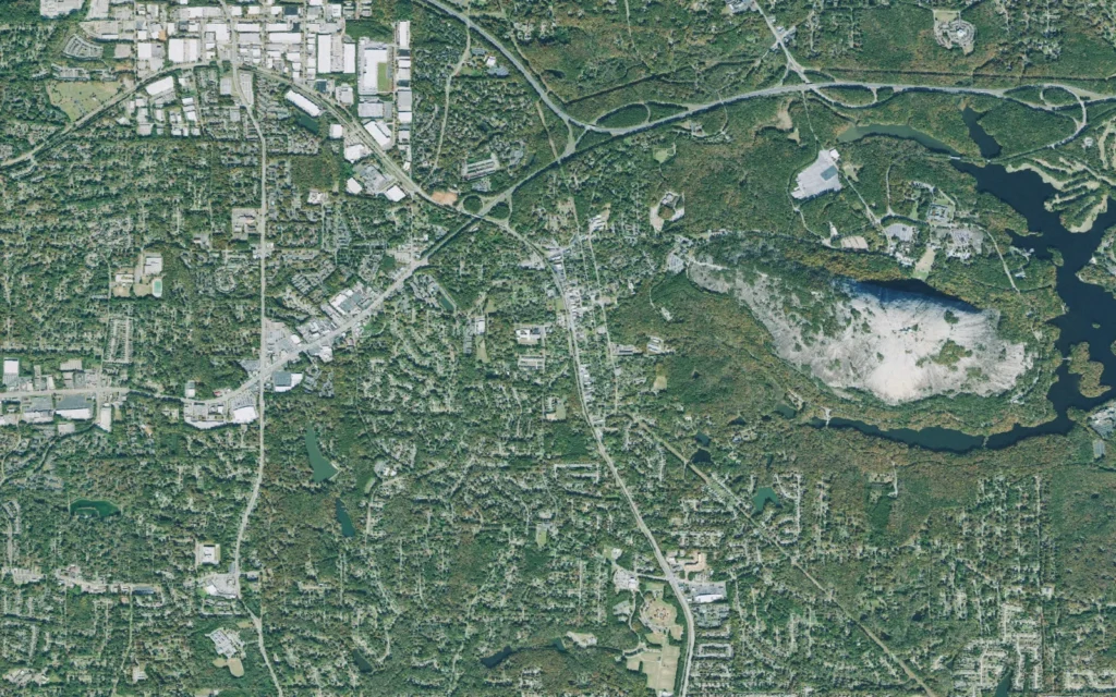 HVAC service area in Stone Mountain