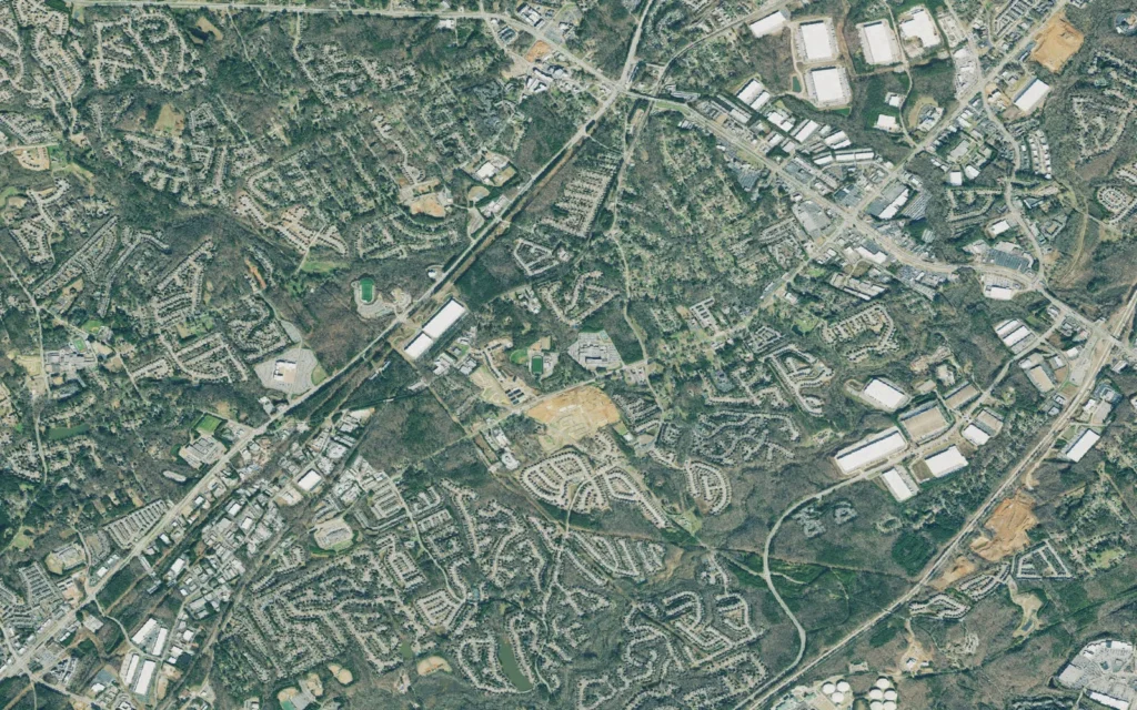 HVAC service area in Sugar Hill