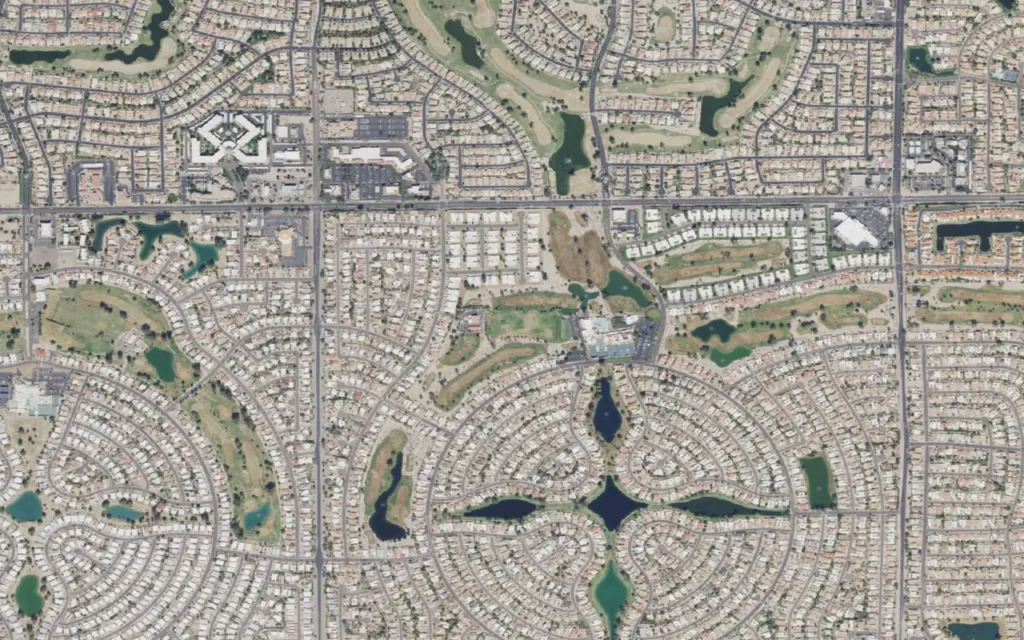 HVAC service area in Sun Lakes