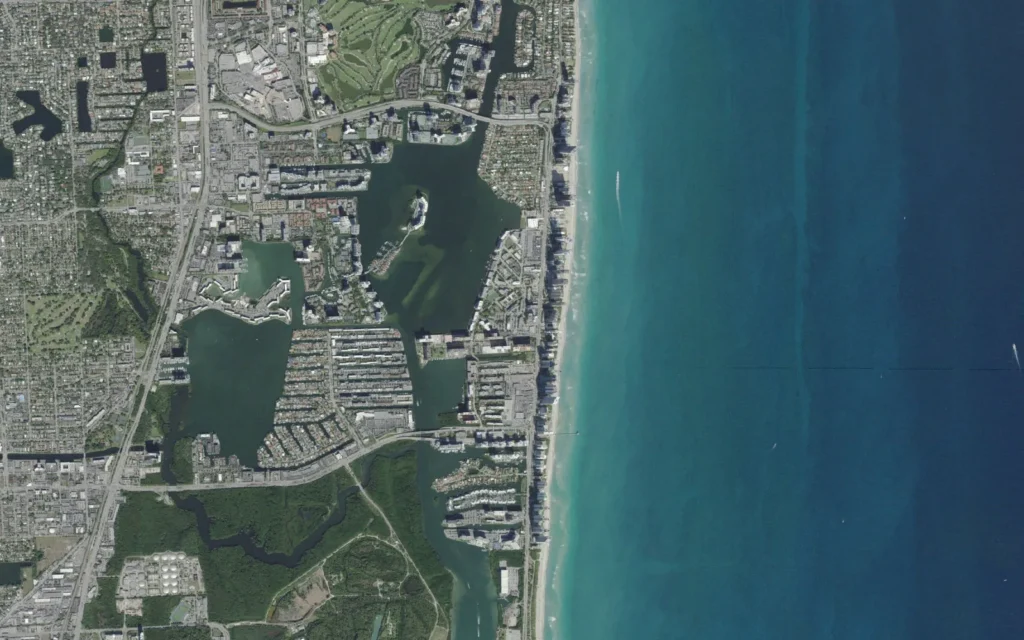 HVAC service area in Sunny Isles Beach