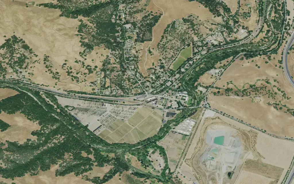 HVAC service area in Sunol