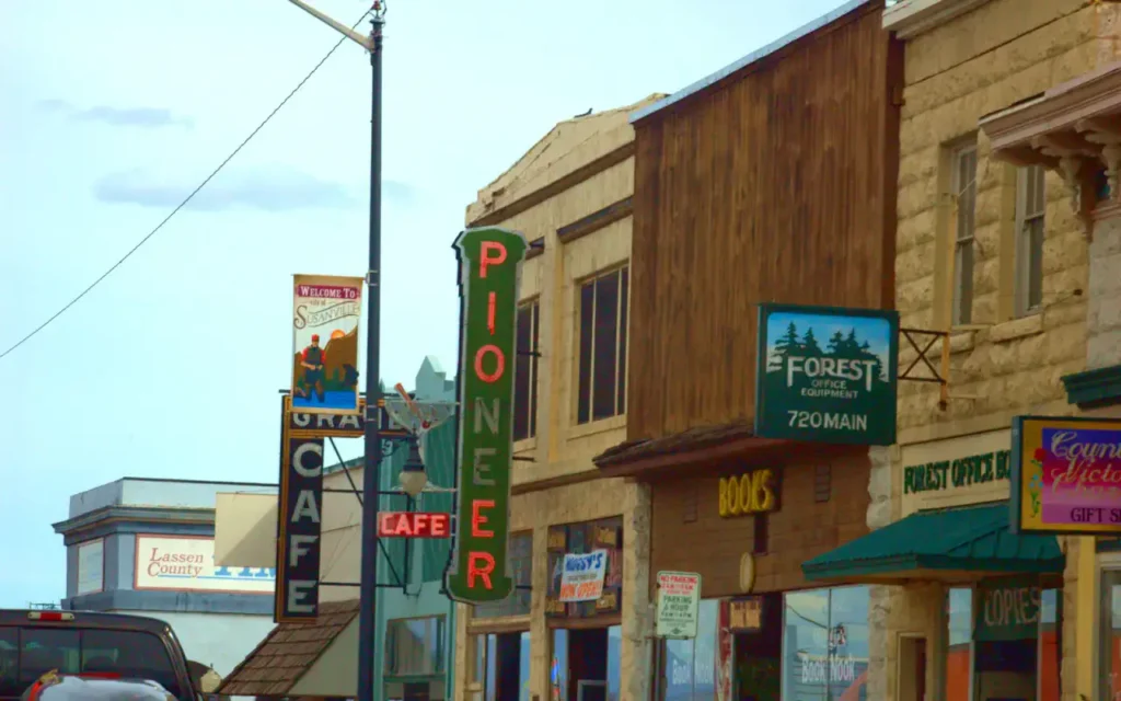 HVAC service area in Susanville
