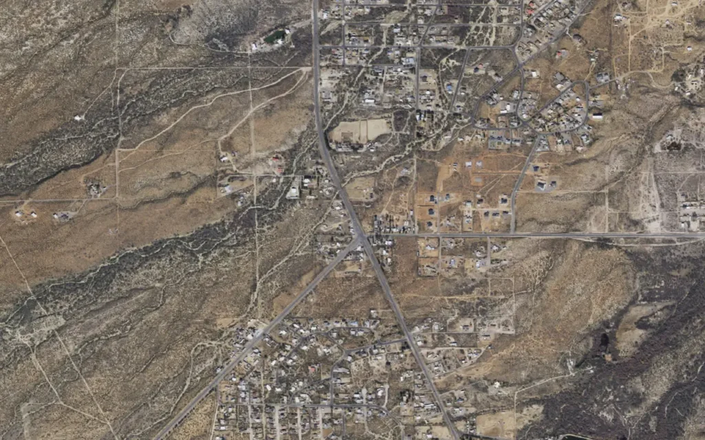 HVAC service area in Swift Trail Junction