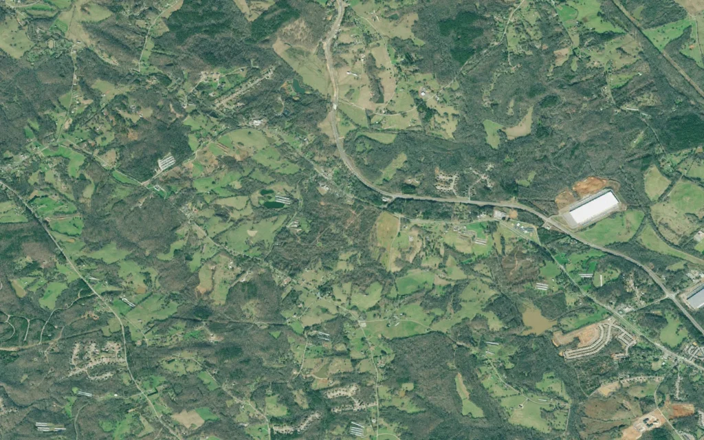 HVAC service area in Talmo