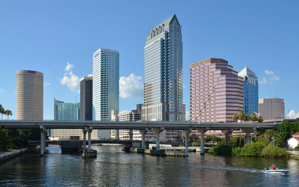 HVAC service area in Tampa