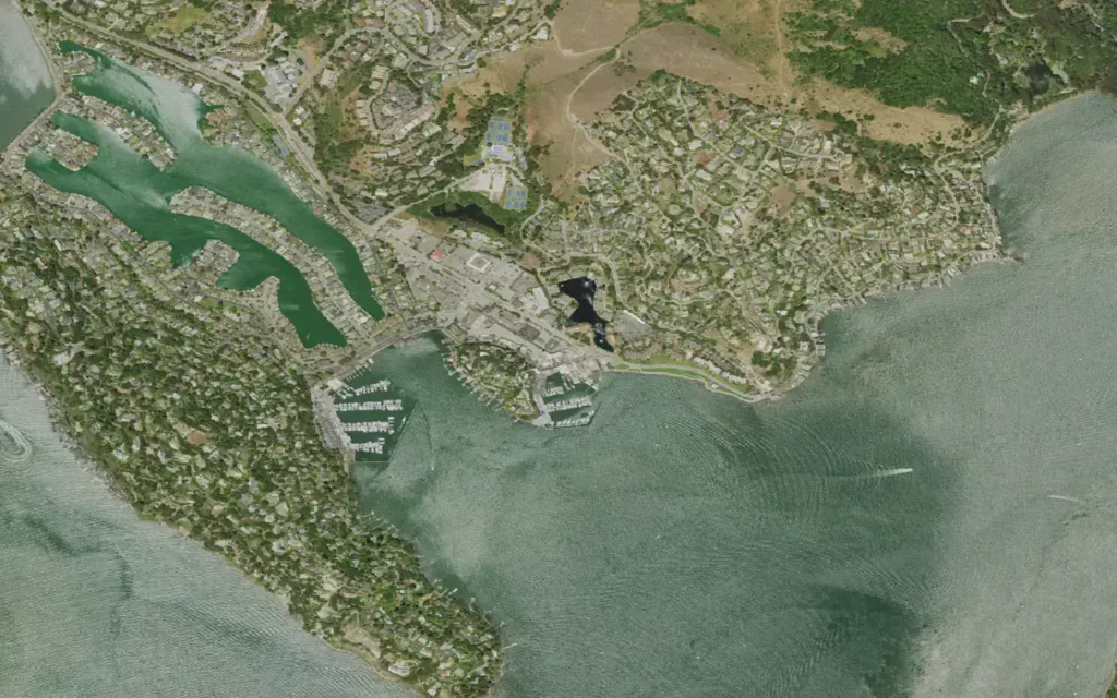 HVAC service area in Tiburon