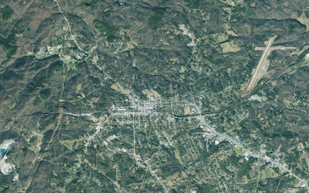 HVAC service area in Toccoa