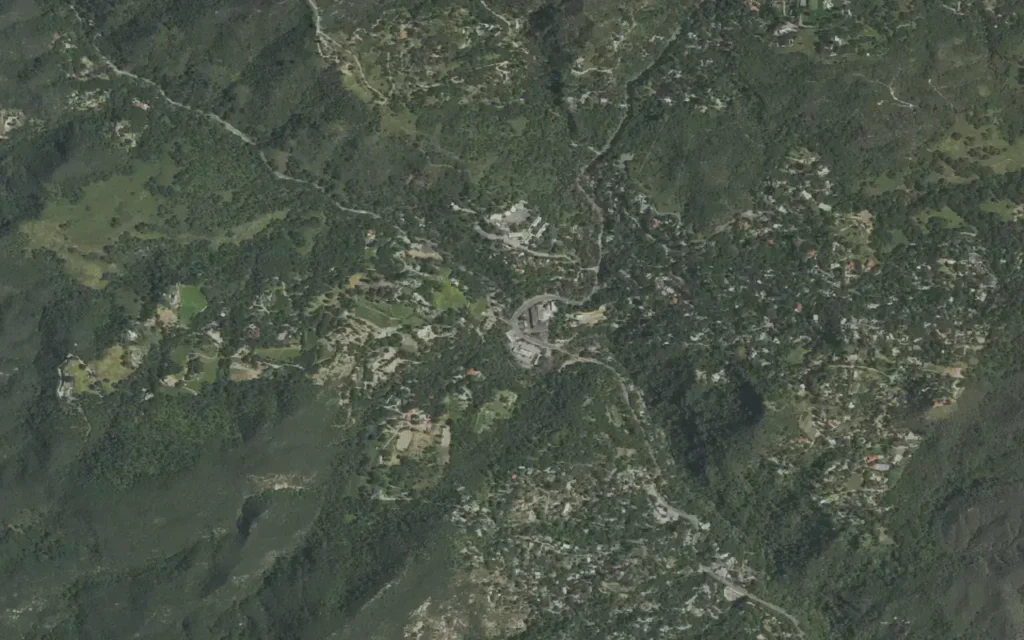 HVAC service area in Topanga