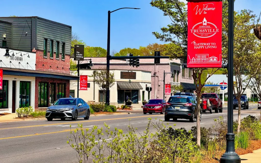 HVAC service area in Trussville
