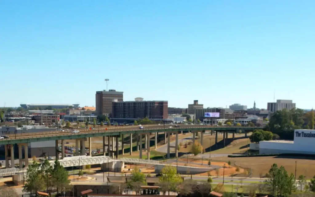 HVAC service area in Tuscaloosa