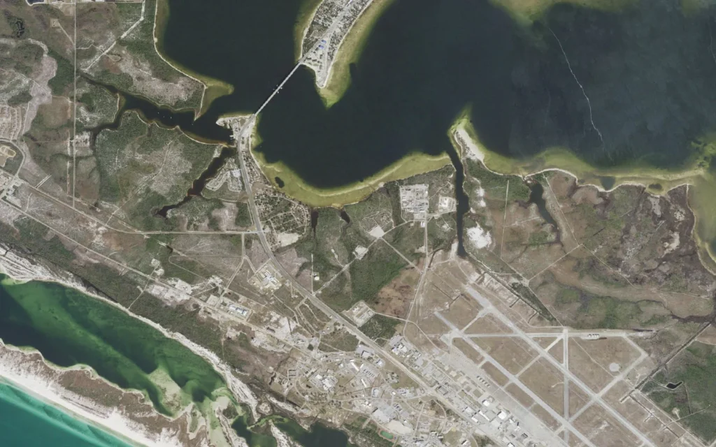 HVAC service area in Tyndall AFB