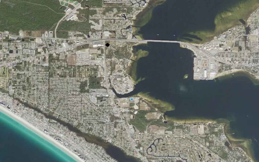 HVAC service area in Upper Grand Lagoon