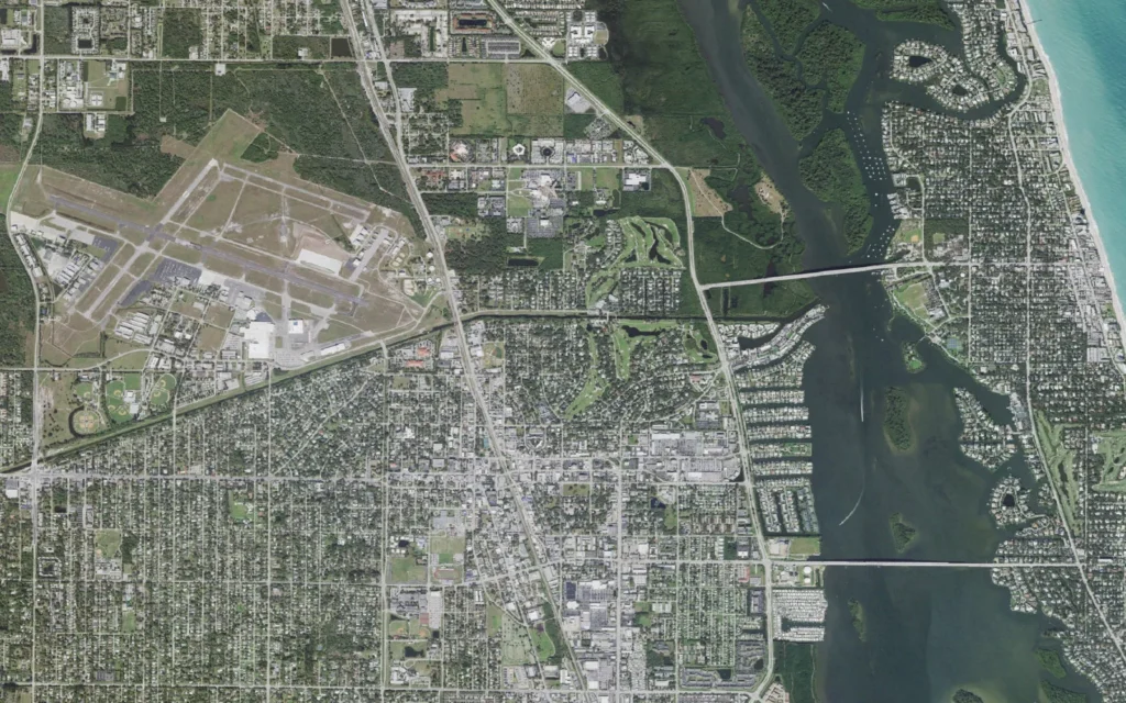 HVAC service area in Vero Beach