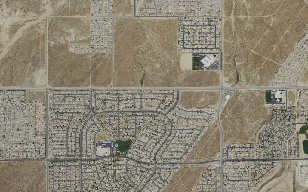 HVAC service area in Victorville