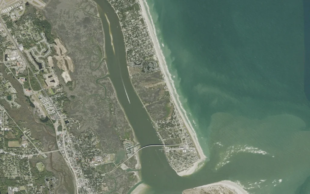 HVAC service area in Vilano Beach