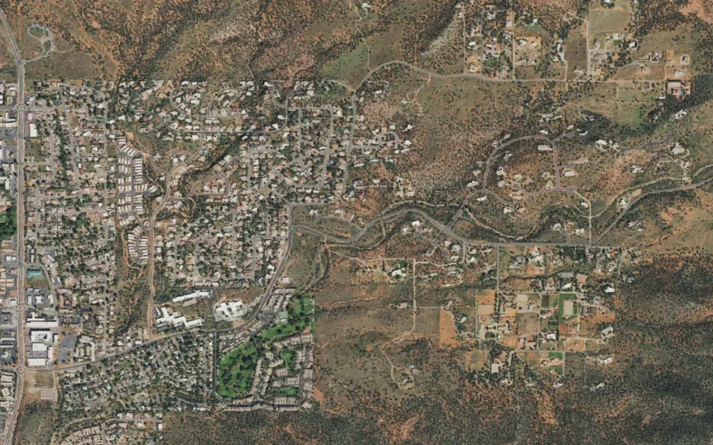 HVAC service area in Village of Oak Creek (Big Park)