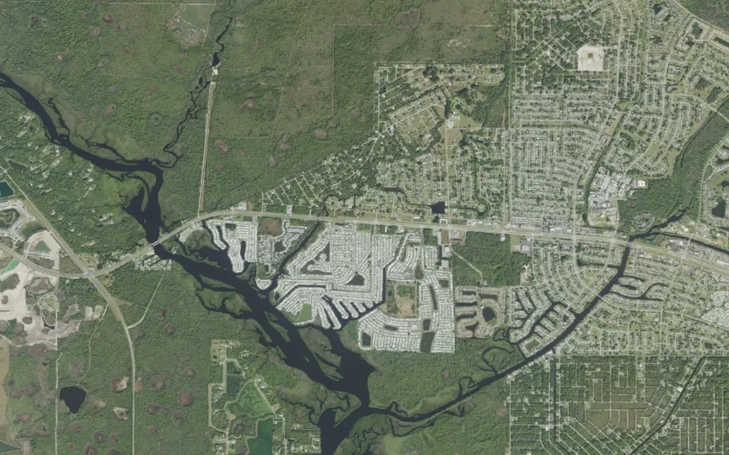 HVAC service area in Warm Mineral Springs