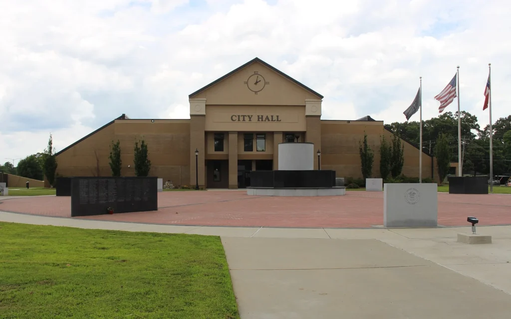 HVAC service area in Warner Robins