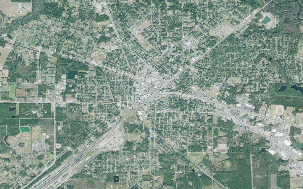 HVAC service area in Waycross