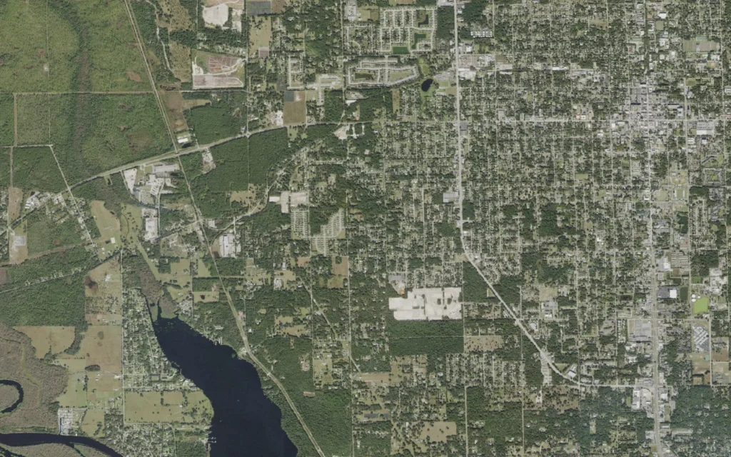 HVAC service area in West DeLand