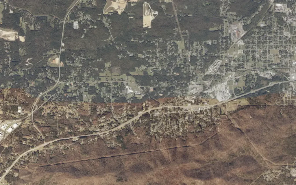 HVAC service area in West End-Cobb Town