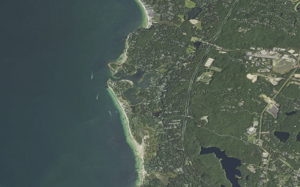HVAC service area in West Falmouth