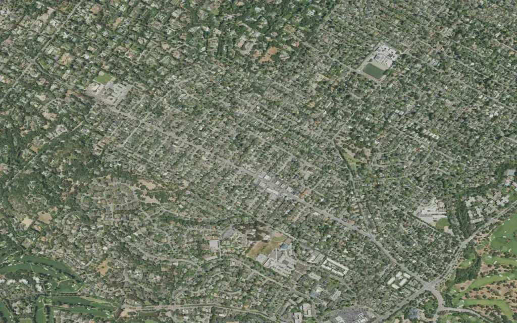 HVAC service area in West Menlo Park