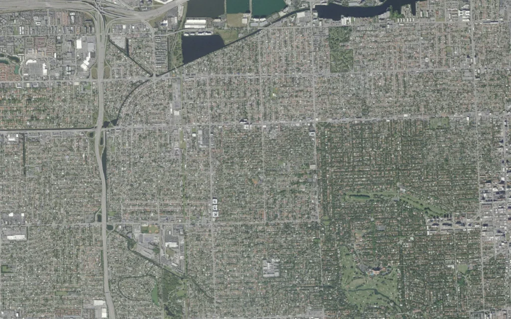 HVAC service area in West Miami
