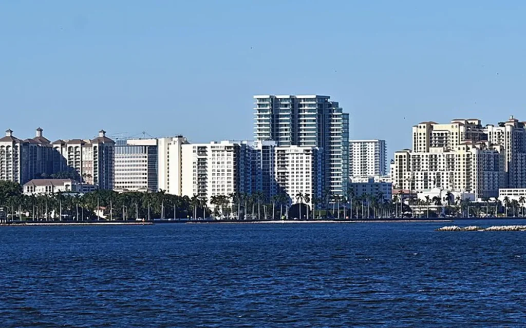 HVAC service area in West Palm Beach