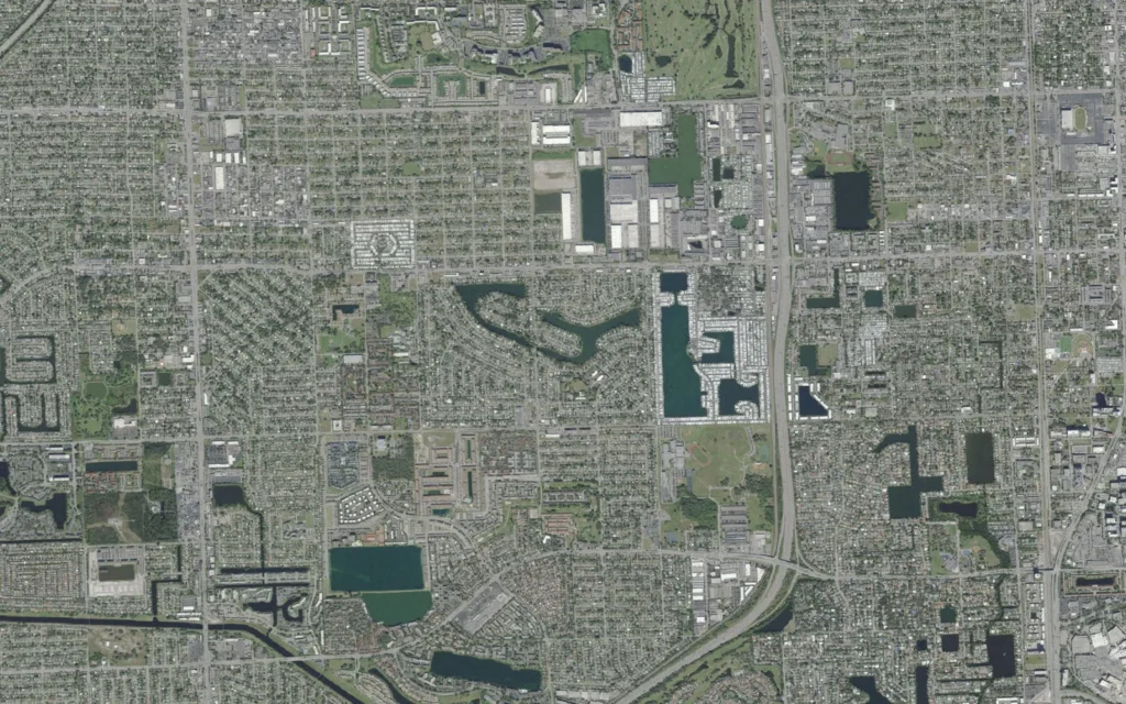 HVAC service area in West Park