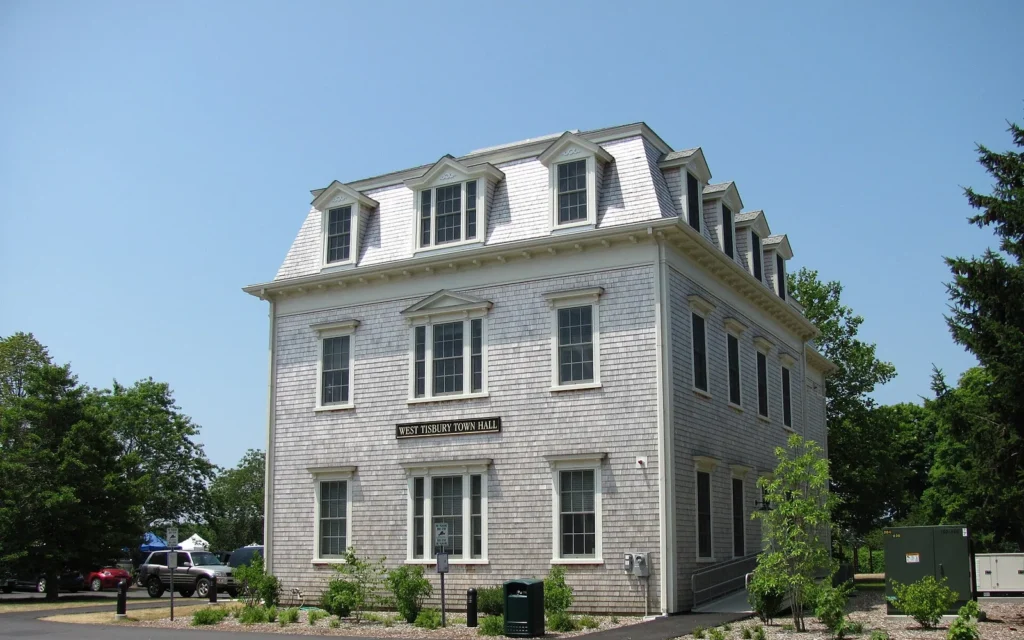 HVAC service area in West Tisbury