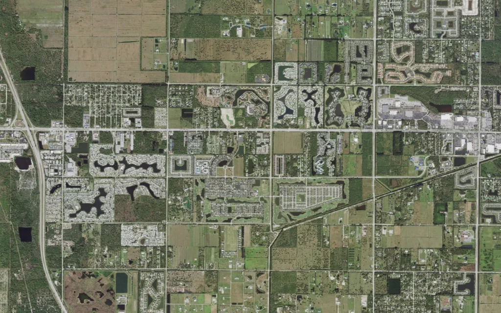 HVAC service area in West Vero Corridor