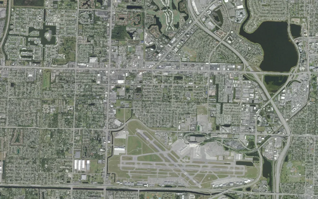 HVAC service area in Westgate
