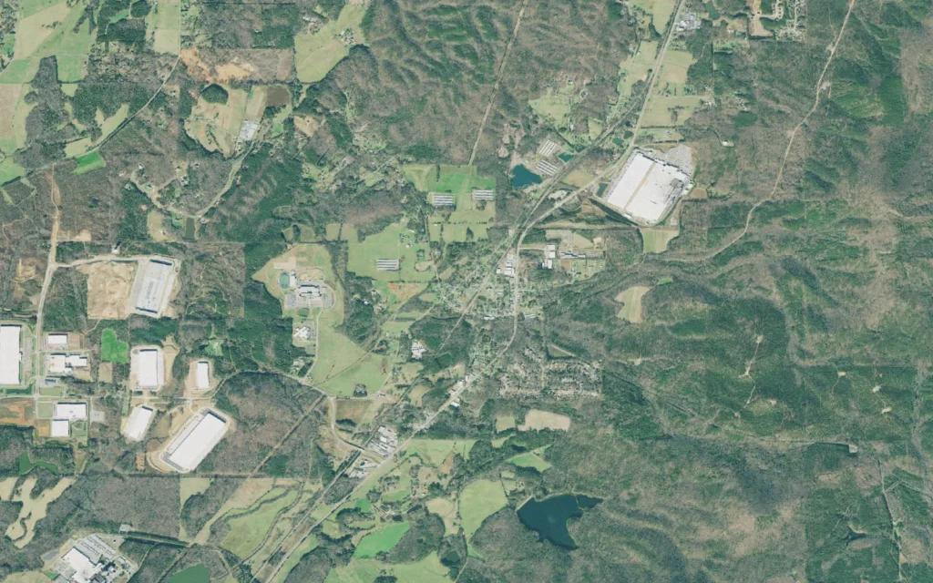 HVAC service area in White