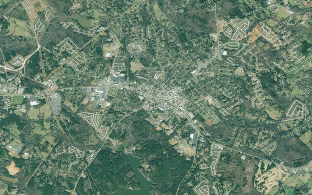 HVAC service area in Winder