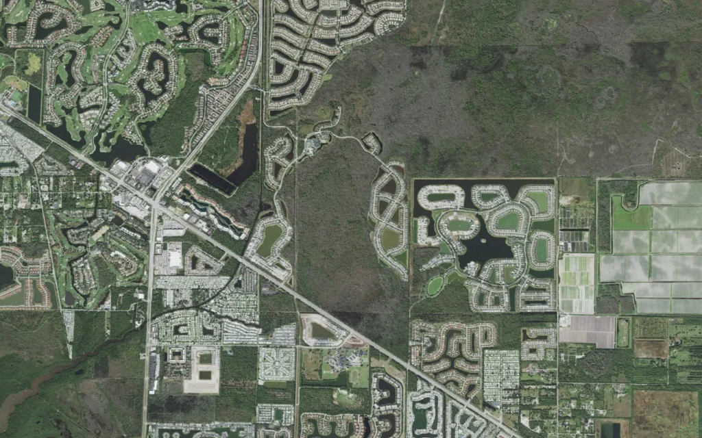 HVAC service area in Winding Cypress